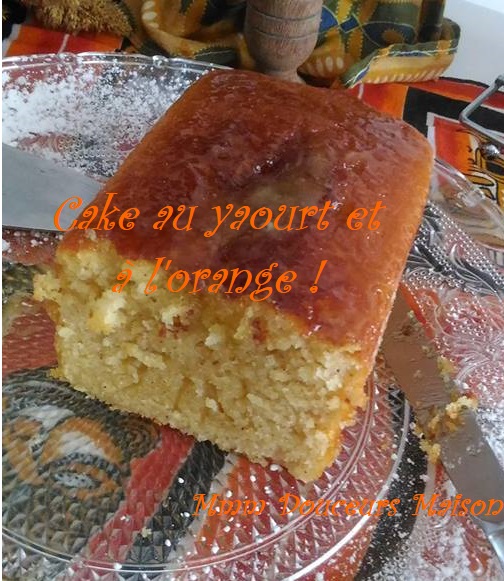 cake au yaourt et à l'orange 9